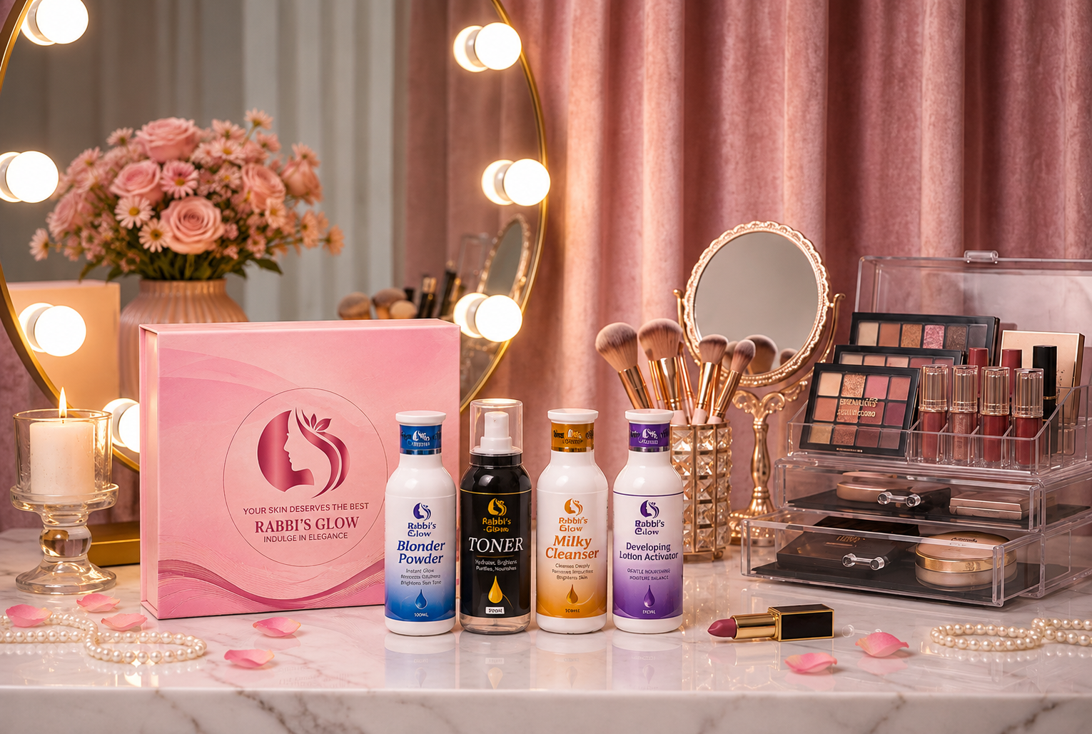 Rabbi's Glow Instant Polish Kit ✨